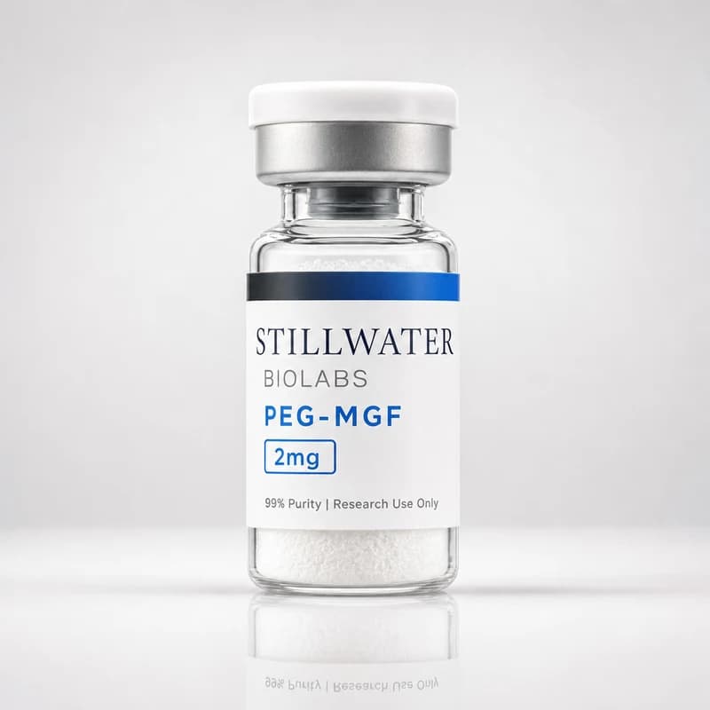 PEG-MGF — ≥98% purity, Lyophilized Powder
